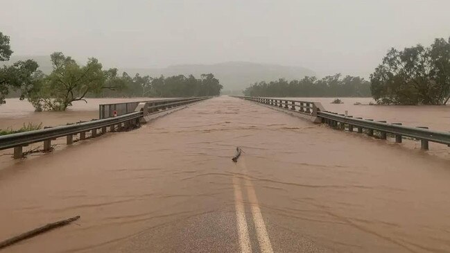 Flooding in the Northern Territory has cut off large sections of major highways. Picture: Supplied.