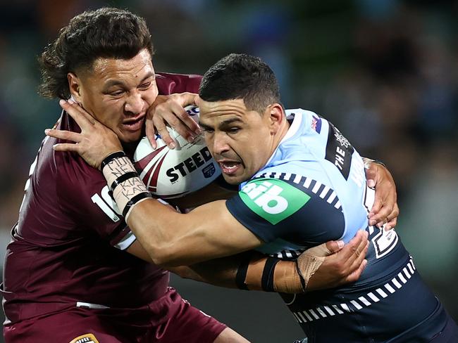 Cody Walker could be called in to start for the Blues in Origin II. Picture: Cameron Spencer/Getty Images