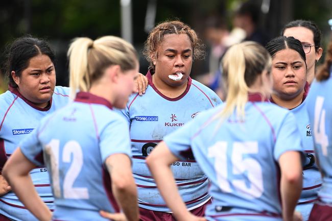 Premier women club rugby between Brothers and Norths Saturday May 25, 2024. Picture, John Gass
