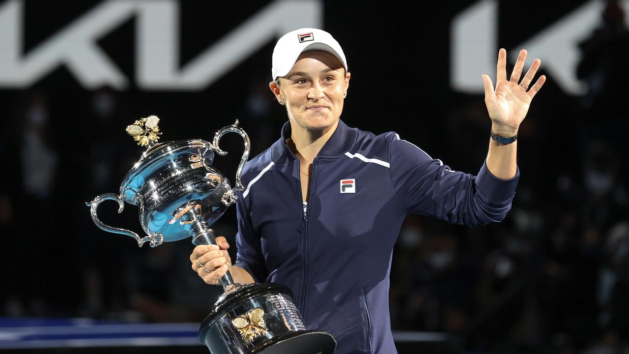 Barty is taking women’s tennis to new heights. Picture: David Caird