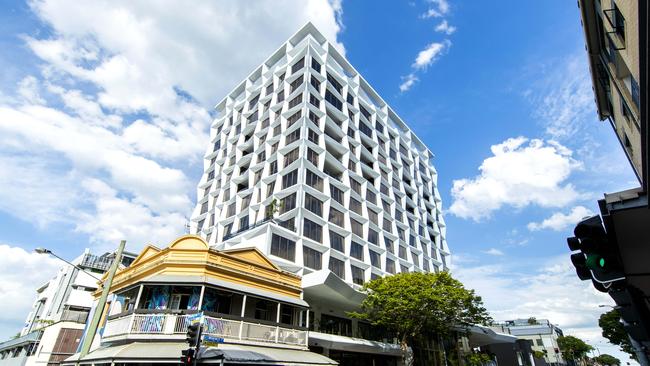 Originally set to launch as Hotel Indigo, it has been renamed by Brisbane InterContinental Hotels Group as Hotel X. Picture: Richard Walker