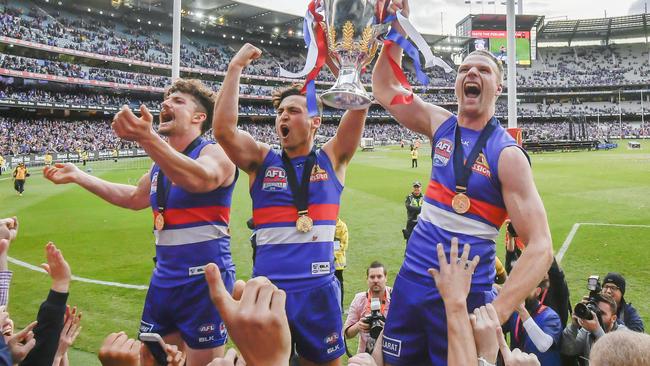 The Western Bulldogs have the depth to go back-to-back. Picture: Jason Edwards