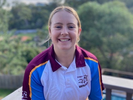 South Coast 13-15 years girls cricket team. Pictured: Riley Dealy