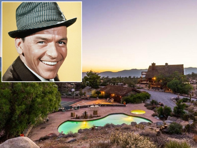 Frank Sinatra's getaway home for sale.