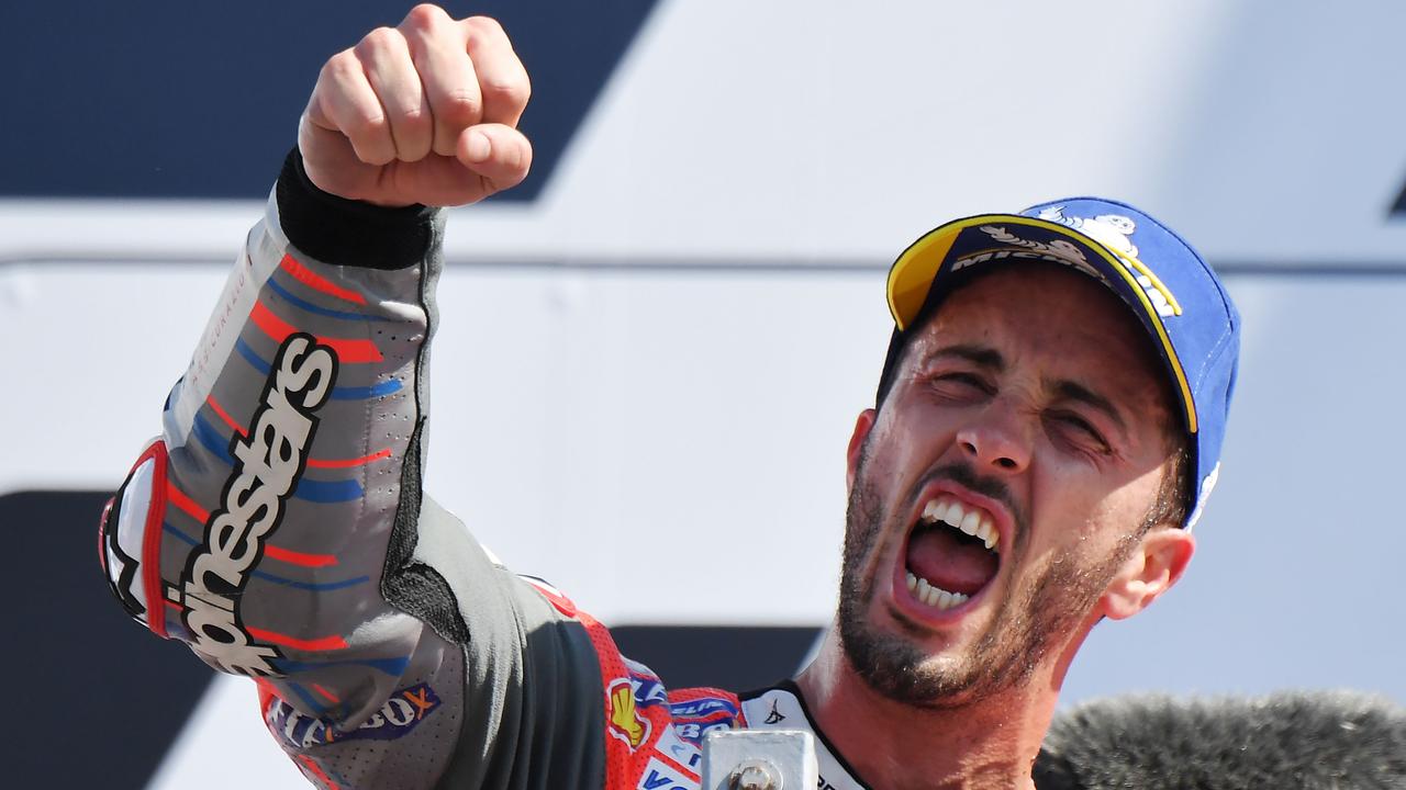 Andrea Dovizioso won the Grand Prix of San Marino.