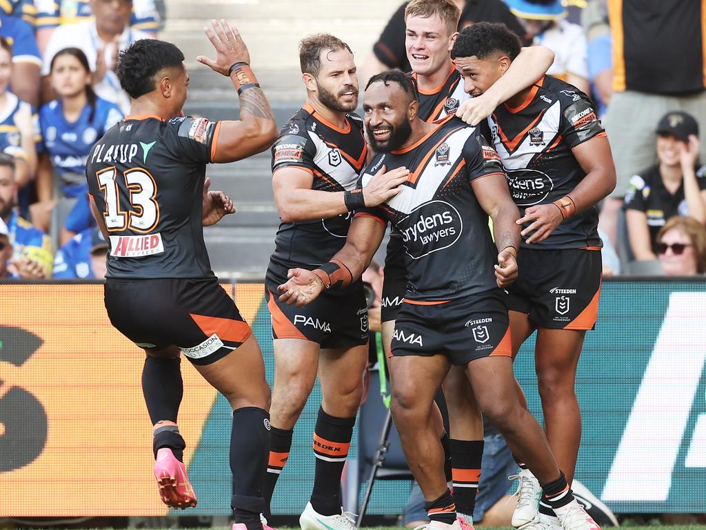 NRL 2024: West Tigers defeat Parramatta Eels 17-16, Lachlan Galvin set ...