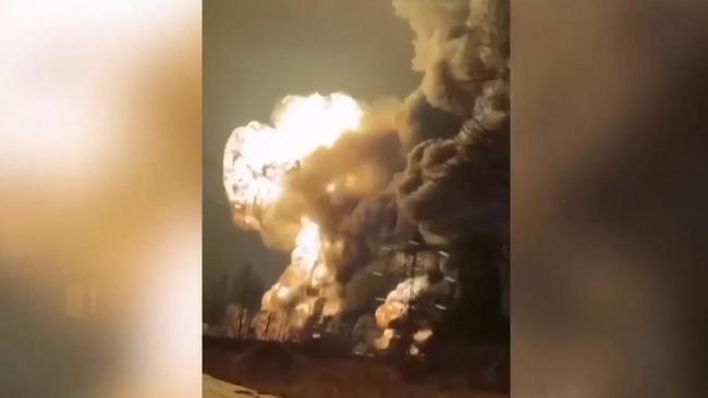 Ukraine claims responsibility for Russian oil refinery attack | Sky ...