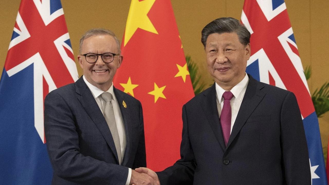 Anthony Albanese will head to China on Saturday for talks with the President. Picture: Twitter