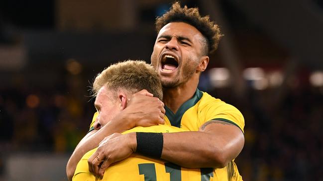 The Wallabies pulled off one of their big recent successes 12 months ago.