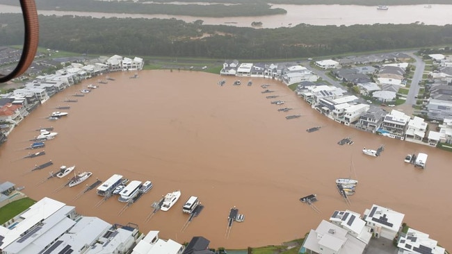 Port Macquarie News, formerly one of Fairfax’s regionals now in the hands of Antony Catalano’s Australian Community Newspapers, delivered in-depth coverage of the flooding online all week. Picture: NSW SES Port Macquarie Unit