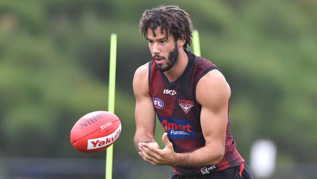 Zac Clarke is in line to make his AFL debut for Essendon. 