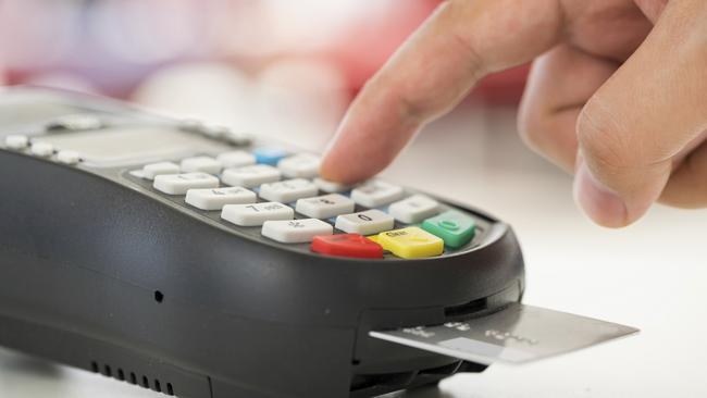 Shopping sprees with stolen credit cards have also declined. Picture: iStock