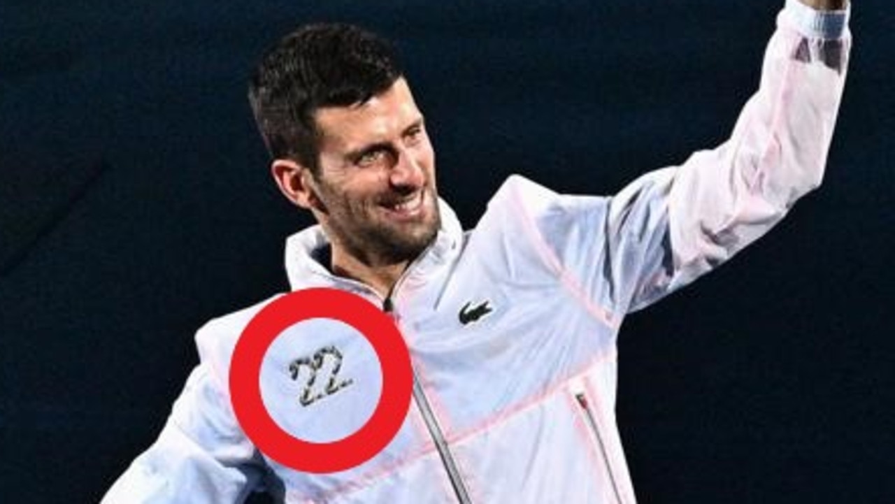 Australian Open 2023: Novak Djokovic wears 22 jacket in post-match ...