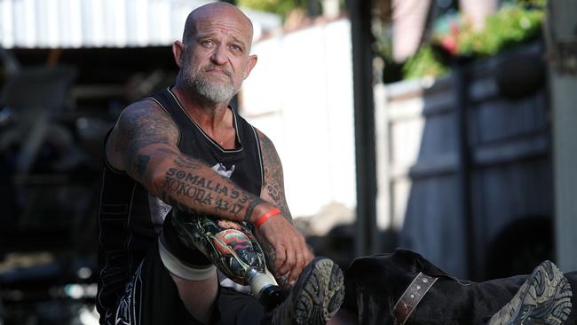 Davin Bretherton pictured at his Townsville home. Picture Gary Ramage