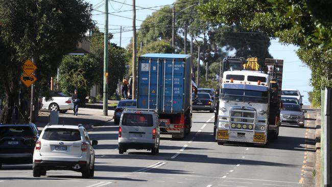 Traffic has increased up to 20 per cent in the morning peak and 23 per cent in the evening peak on Stoney Creek Rd and Forest Rd. Picture: News Corp