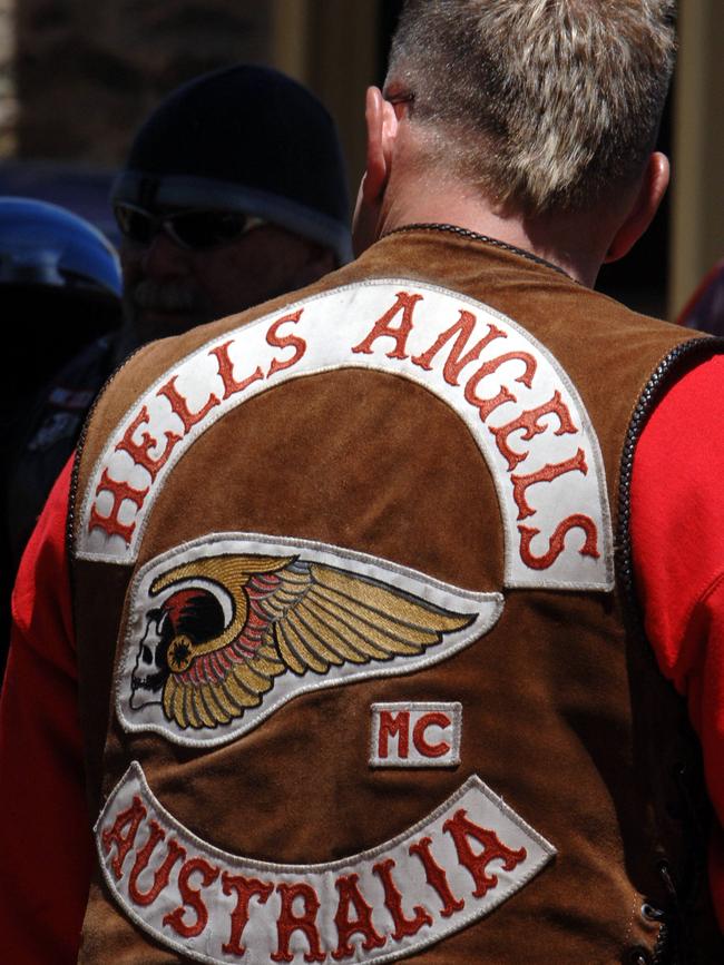 The Hells Angels’ famous logo.