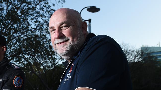 Northern Territory Police Association acting president Owen Blackwell said the pay rise offer of two per cent per annum for the next three years was “woeful” and “insulting”. Picture: Helen Orr