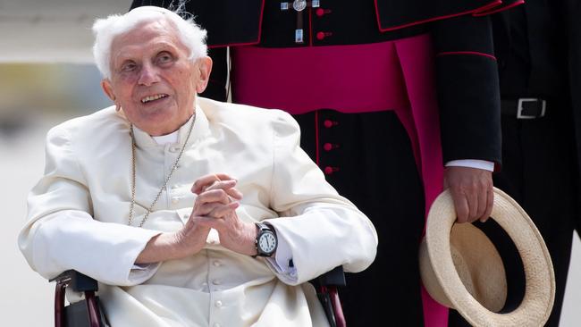 Posing for a picture at the airport in Munich in June 2020. Picture: AFP