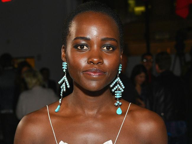 (FILES) This file photo taken on September 07, 2017 shows actress Lupita Nyong'o attending the Calvin Klein Collection fashion show during New York Fashion Week in New York City.    / AFP PHOTO / GETTY IMAGES NORTH AMERICA / Dia DIPASUPIL