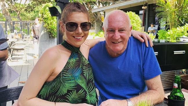 Ashleigh Petrie and Rodney Higgins. Picture: Instagram