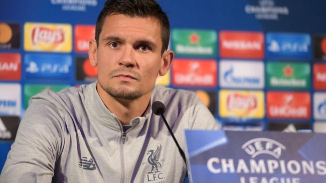 Liverpool’s Croatian defender Dejan Lovren.