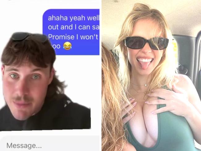 Aussie guy’s cheeky update after star’s DM