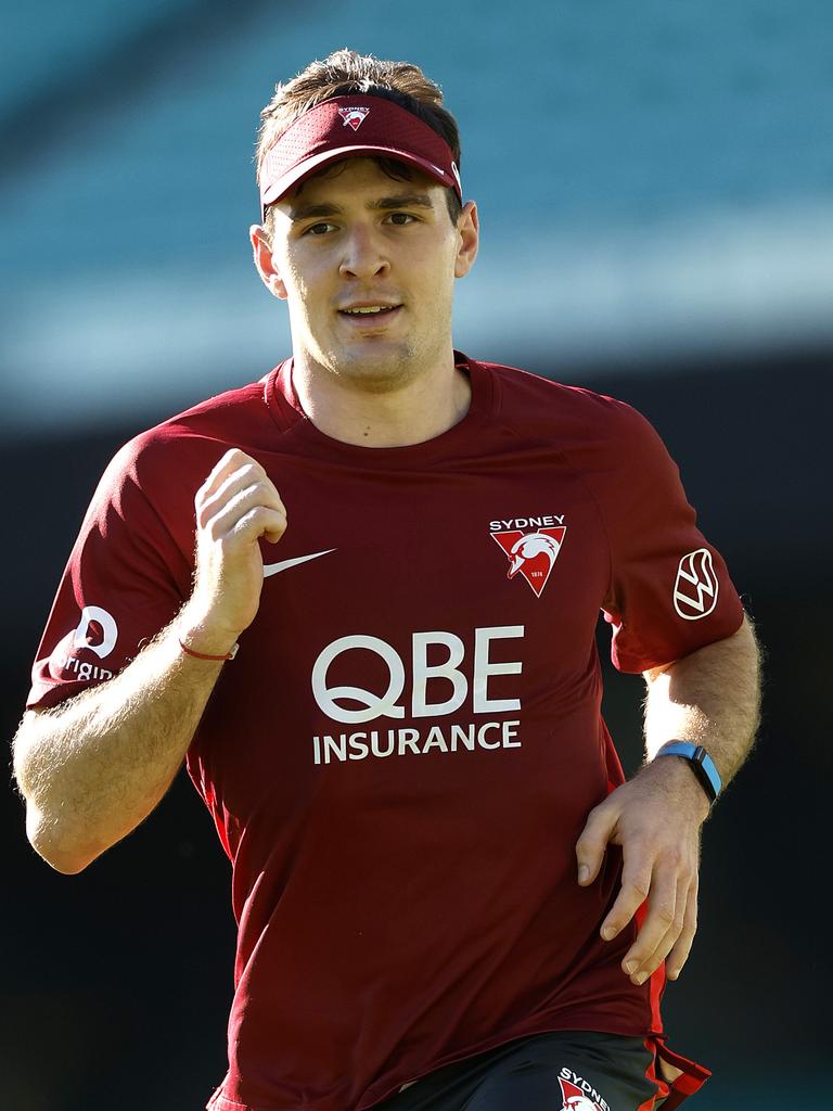 Errol Gulden works his way back from injury.