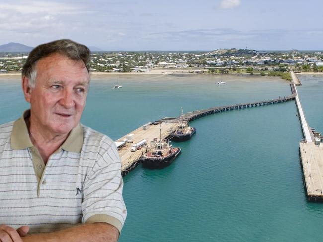 Bruce Hedditch on the Bowen Wharf