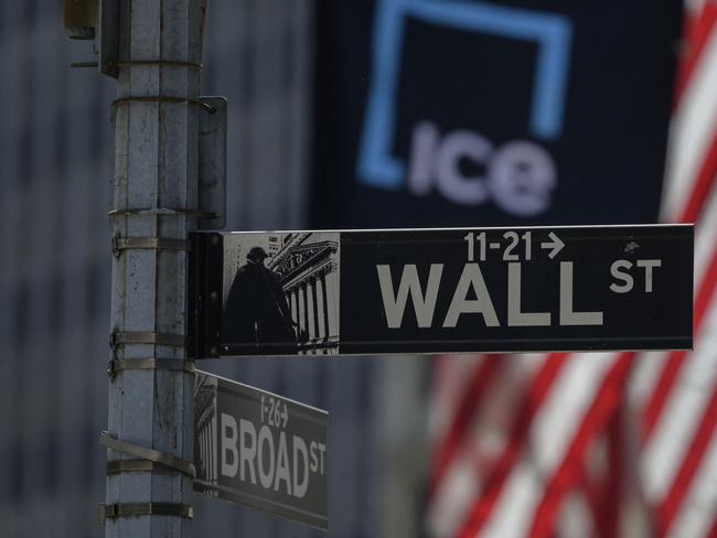 A general view of the New York Stock Exchange (NYSE) on Wall Street in New York City on May 12, 2023. Wall Street stocks edged higher early Friday, extending a period of directionless trading as markets weigh uncertainty surrounding the lifting of the US debt ceiling. (Photo by ANGELA WEISS / AFP)