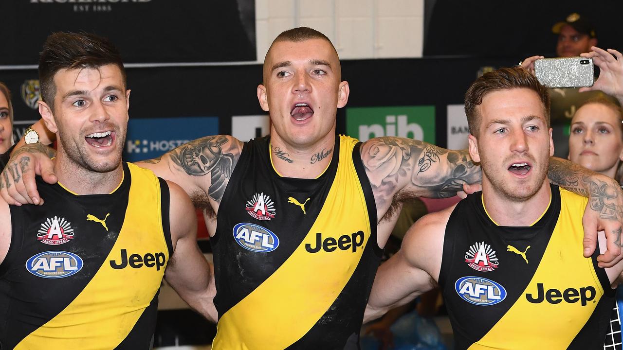 Kane Lambert (right) is a quiet achiever. Photo: Quinn Rooney/Getty Images