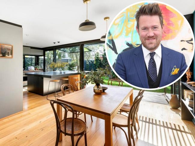 Eddie Perfect's home at 39 Barkly St, Brunswick East sold under the hammer yesterday - for Herald Sun Real Estate