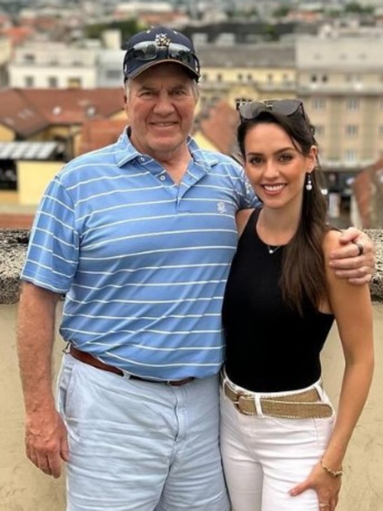 Bill Belichick and Jordon Hudson enjoyed their summer. Photo: Instagram, @jordon_isabella.