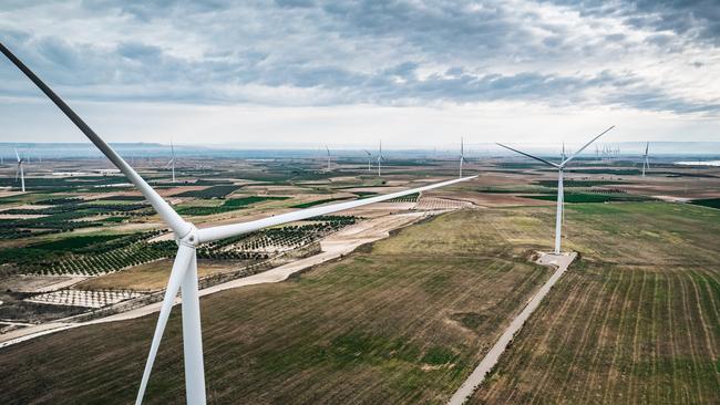 Monegros wind farm in Spain. Supplied by Copenhagen Infrastructure Partners