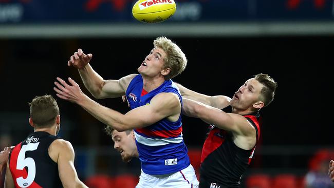 Tim English had 203 ranking points in a dominant display against Essendon.