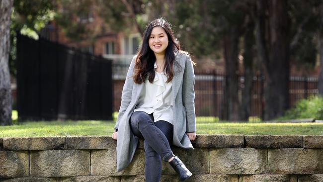 Maddie Lee was bullied at a selective Sydney public school in Sydney's northwest. Picture: Richard Dobson