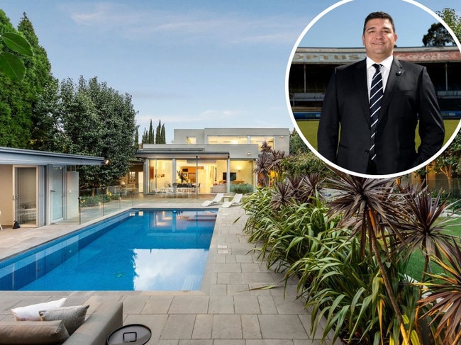 A Kew family-of-five has forked out more than $8m for the luxurious home of former Carlton president Mark LoGiudice.