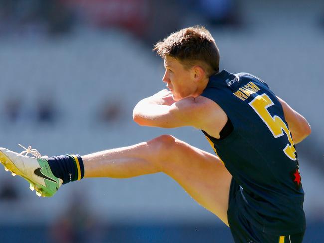 Many think Sam Walsh is the best midfielder in this year’s draft. Pic: Getty Images