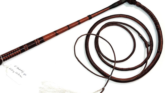 A stablehand has been fined $2000 at the end of a long-running case involving the use and possession of a stockwhip.