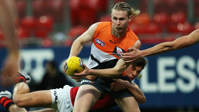 Cam McCarthy in action during his time at GWS Giants. Picture: Phil Hillyard