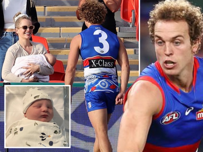 Mitch Wallis and partner Emily endured family tragedy before the birth of their second child.