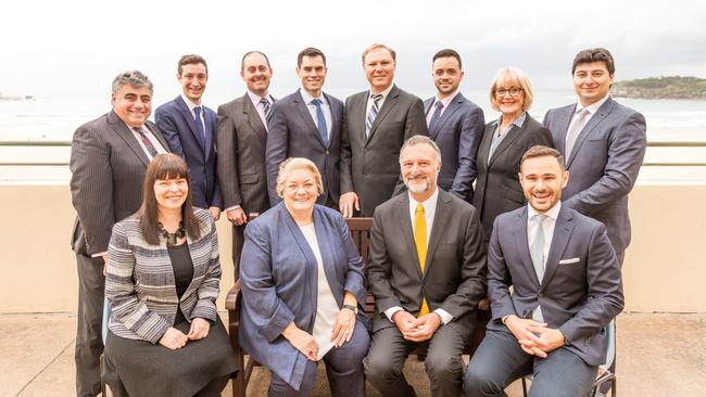 Back row: Bill Mouroukas, Daniel Amzallag, Andrew Cusack, Elliott Donazzan, Leon Goltsman, James Sczcepanski, Lynda Hall, Daniel Nemesh. Front Row: Angela Burrill, Sally Betts, Tony Kay, Alex Pappas