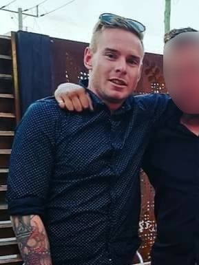 Geelong man Conrad Barker (pictured) allegedly stole firearms and ammunition with co-accused man Mark Pollard. Pictures: Facebook.