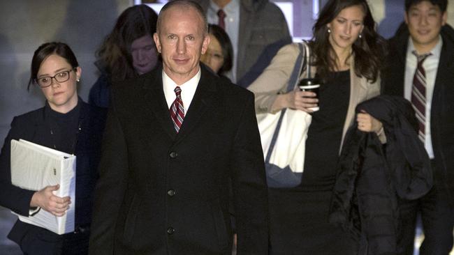 Deputy US trade representative Jeffrey Gerrish in Beijing. Picture: AP