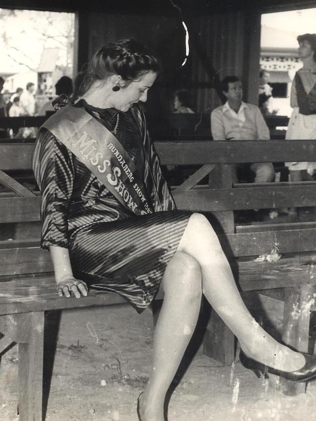 Sherrie Dorron was named the Bundaberg Show Girl in 1983. Photo: Submitted