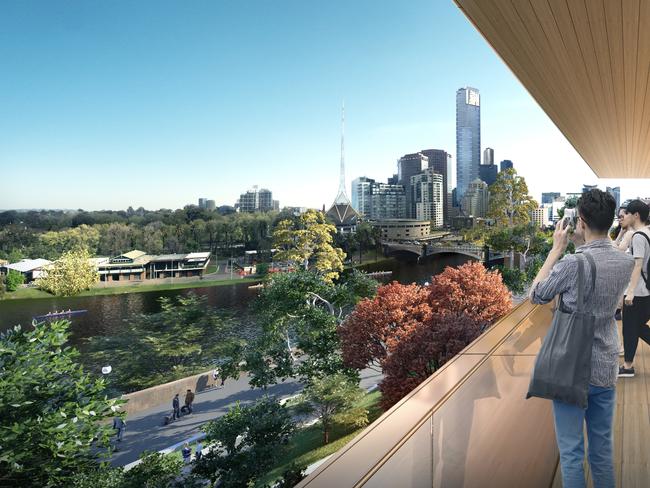 The Apple store will have Yarra views.