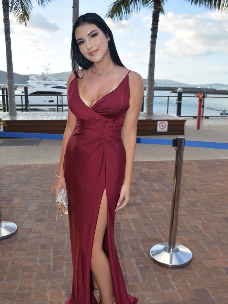 Emma Haran at the 2020 St Catherine's Catholic College formal. Photo: Elyse Wurm