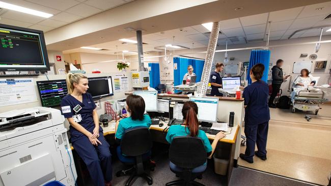 More than 10,500 patients visited the emergency department between January and March.