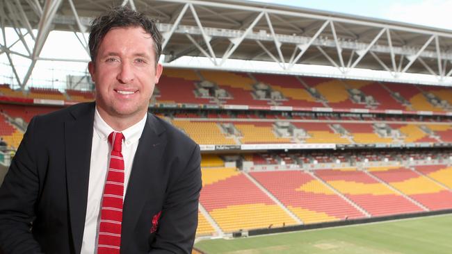 New Roar coach Robbie Fowler at Suncorp Stadium. Picture: Jono Searle