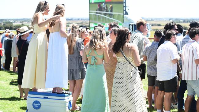 Racegoers at the Woolamai Cup 2024. Picture: David Smith