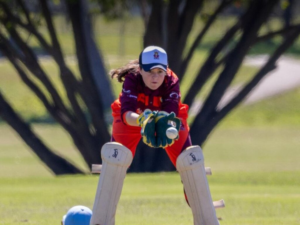 Charlotte Love travels to the Sunshine Coast on Sundays where she plays for the Sunshine Coast Scorchers second division.